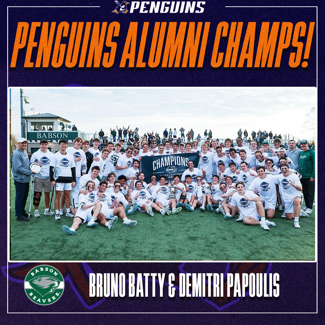 Penguins Alumni in the NCAA Tournament: Bruno Batty & Demitri Papoulis ...